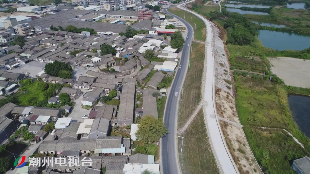 省道232线潮安段改建工程起点于枫溪区与潮安区交界处,接正在