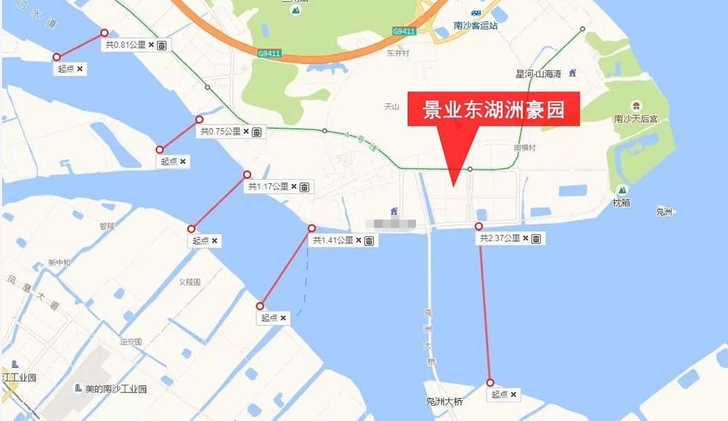 南沙大桥将通车,构建旅游观光码头!景业东湖洲豪园业主要发了!