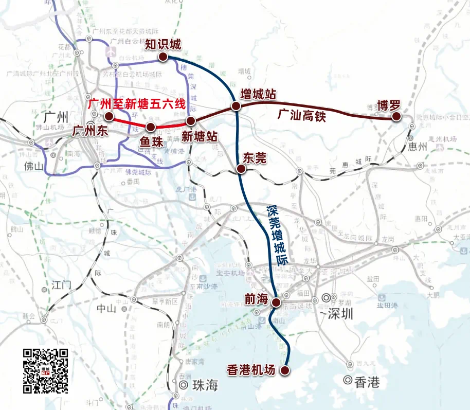 今年6月开工投资超15亿广汕铁路新塘站增城南站来了