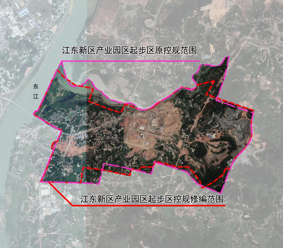 河源江东新区产业园区起步区控制性详细规划公示