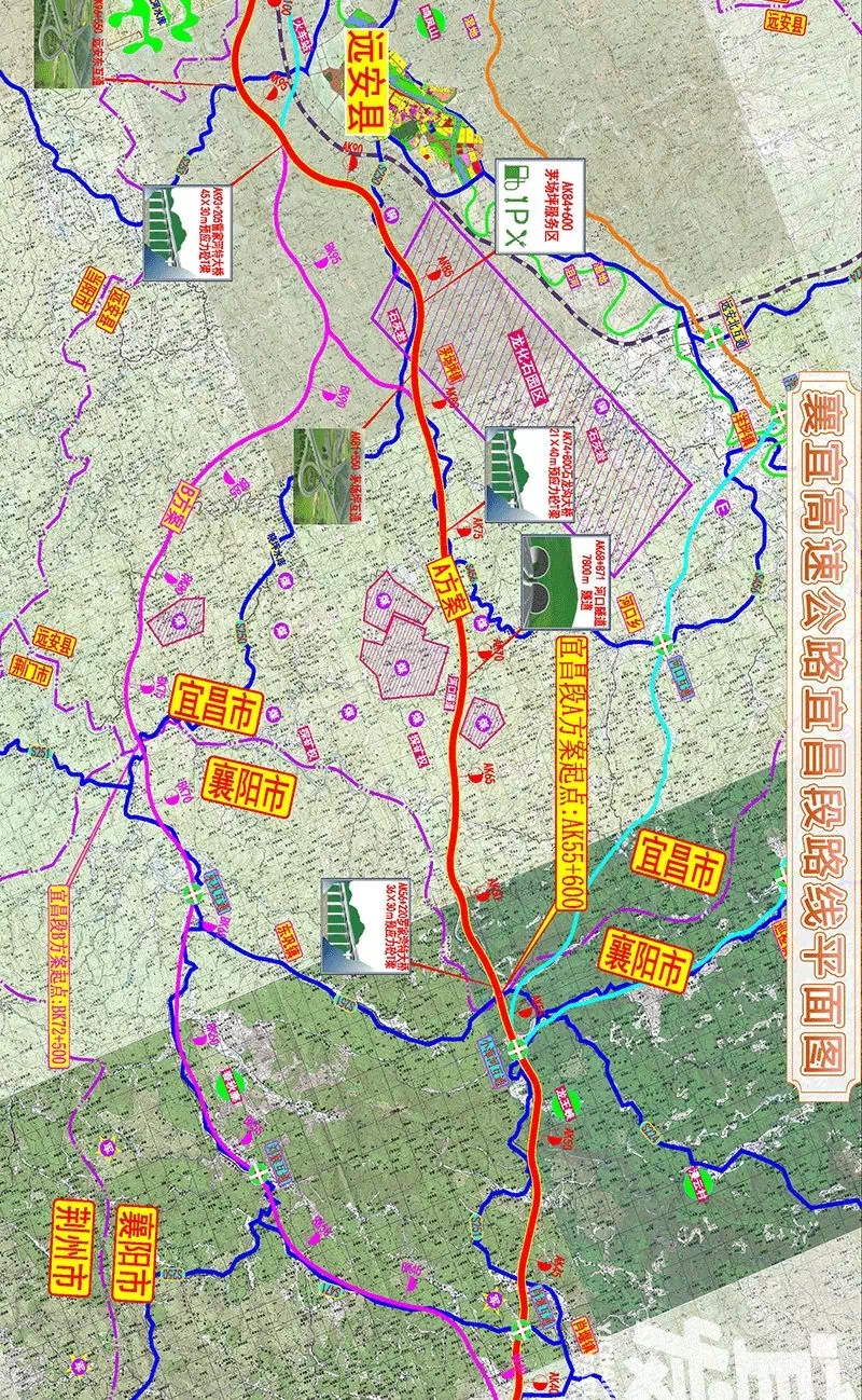 终点设连接点与花溪路相连,长约10.5公里.