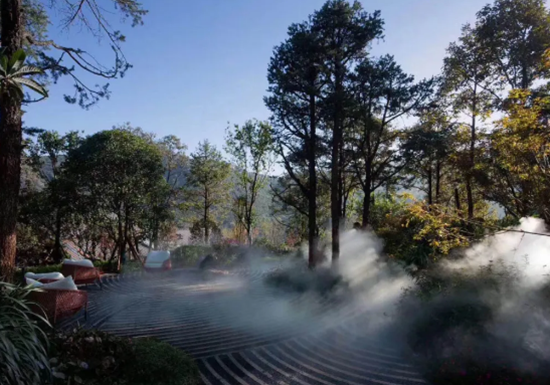 汉华天马山国际温泉度假区远离城市喧嚣接父母享悠闲合院生活