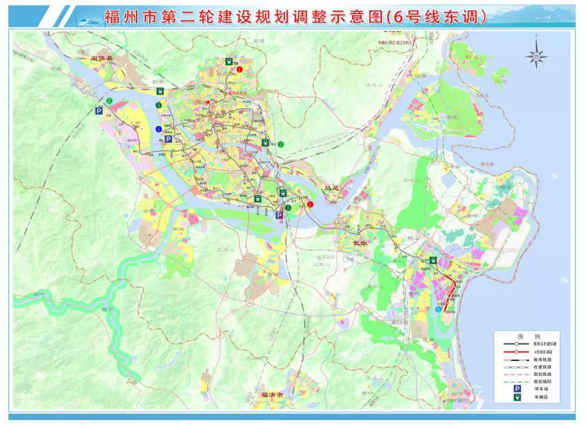 来了福州首座既跑地铁又跑汽车的大桥将与地铁6号线同步通车