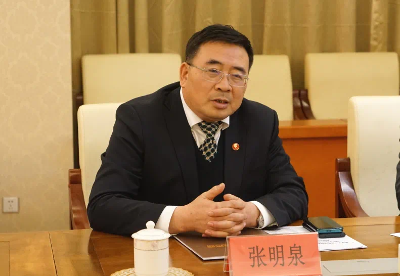中铁十二局山东公司领导到【东海集团】考察
