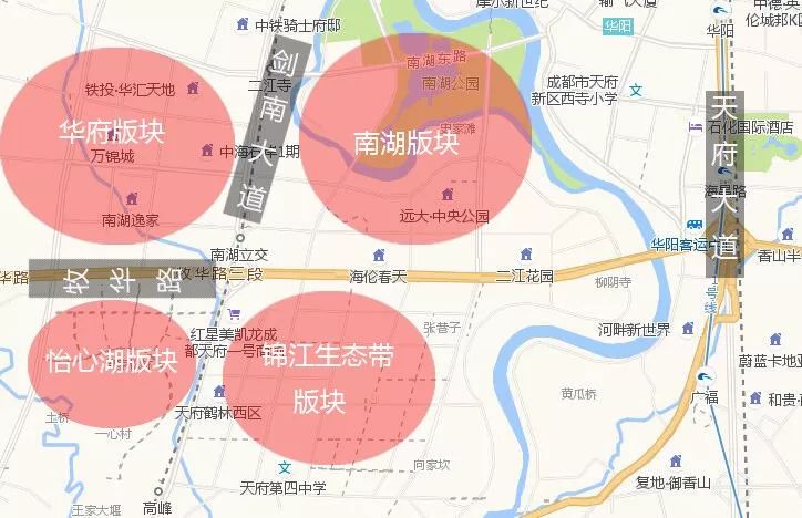 天府新区南湖板块规划,天府新区南湖控规,成都南湖板块未来前景(第3页)_大山谷图库