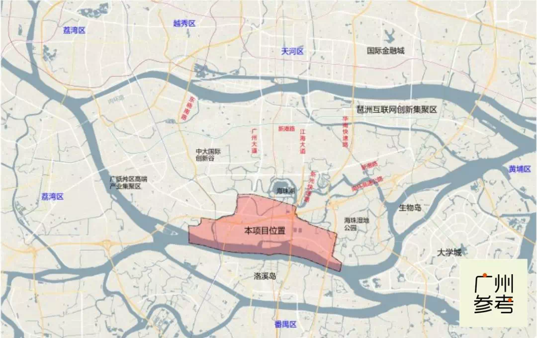 广州主城区这片城中村,变成一线江景新