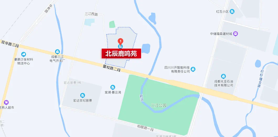 北辰鹿鸣苑北辰鹿鸣苑总体约120亩,容积率2.