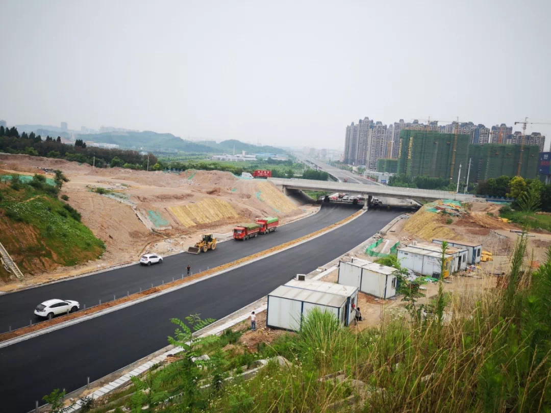 花溪路二期柏临河路伍家岗长江大桥段6月底开放交通