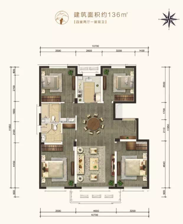 绿城西府海棠户型,绿城西府海棠户型图,绿城西府海棠_大山谷图库
