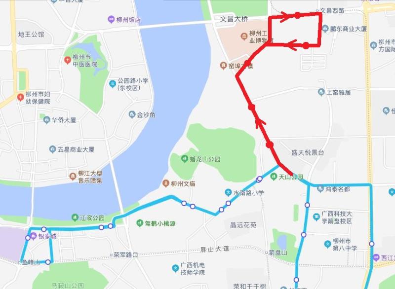 柳州8条公交线路调整正在公示,涉及医院,施工,柳东新区等