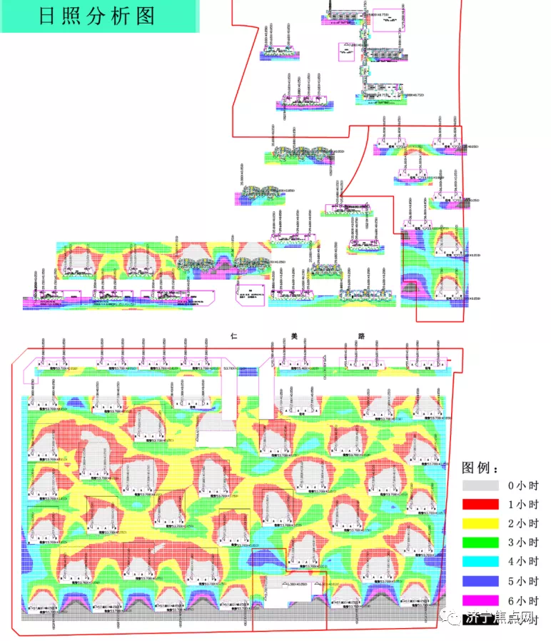 日照分析图