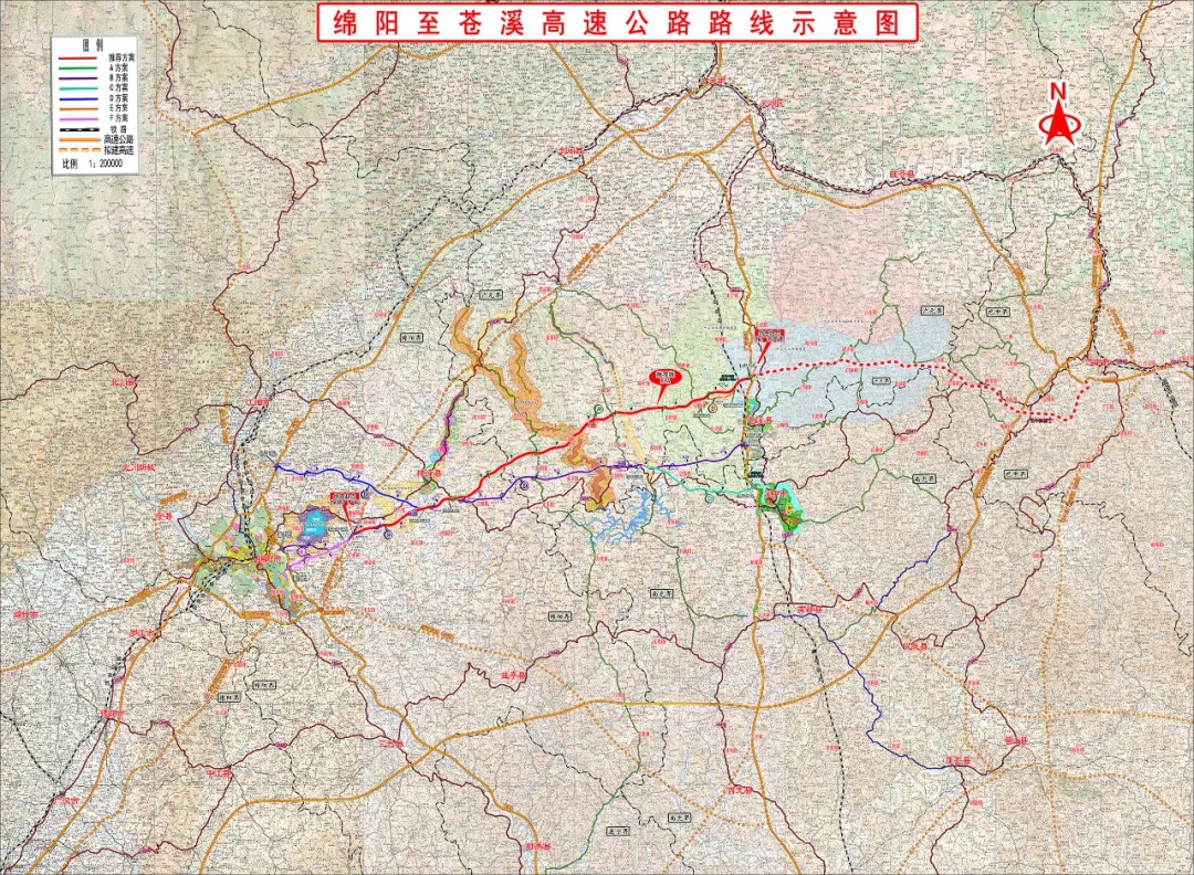 g5京昆高速公路绵阳至成都段扩容工程 长度: 128公里 总投资: 333