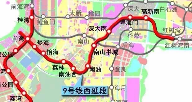 深圳地铁8号线首列车抵达深圳,明年可以坐地铁去看海啦!
