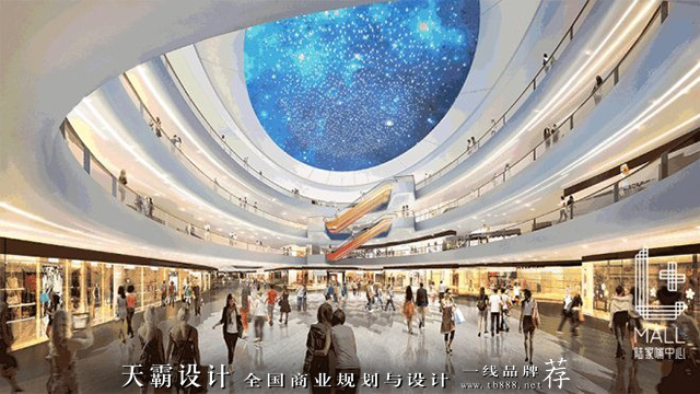 上海陆家嘴中心L+购物中心:都市银河的无限可
